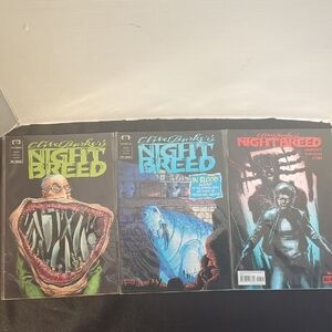 Clive Barker Night Breed Comics Lot Of 3 Horror Comics